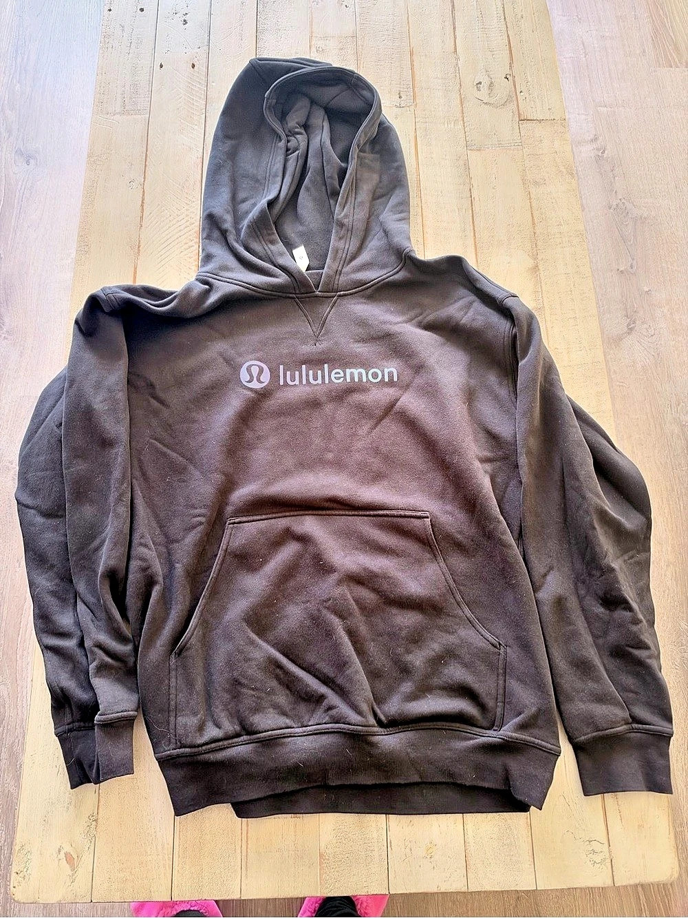 lululemon All Yours Hoodie *Graphic Black Size 8